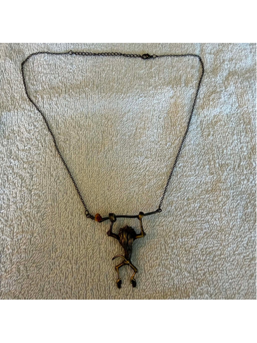 Disney Lion King Rafiki Hanging Necklace